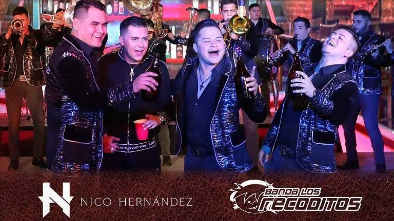 Banda Los Recoditos y Nico Hernández.