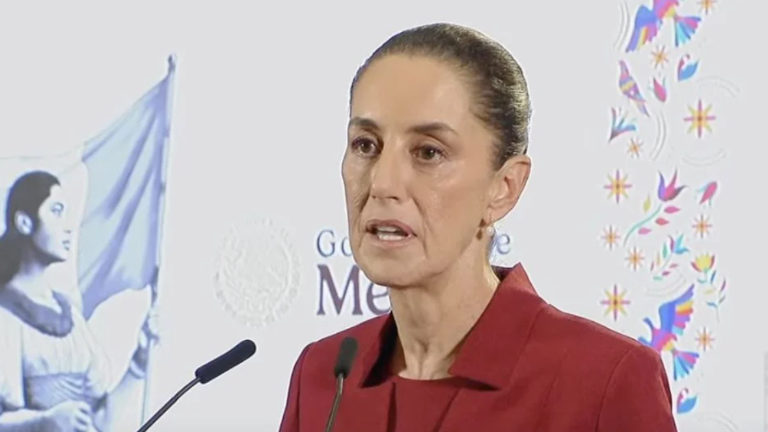 Claudia Sheinbaum Pardo hizo referencia a la reelección de Rosario Piedra al frente de la CNDH.