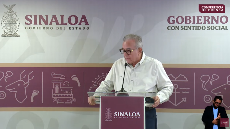 Rubén Rocha Moya habla sobre la investigación de la Fiscalía de Sinaloa de la muerte de Héctor Melesio Cuén Ojeda.