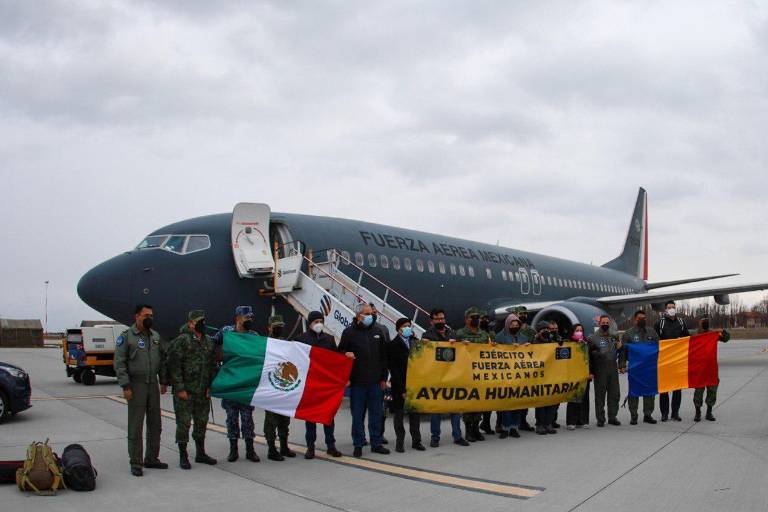 Ucrania vive ‘crisis humanitaria’, acusa Juan Ramón de la Fuente en ONU; avión de FAM llega a Rumania