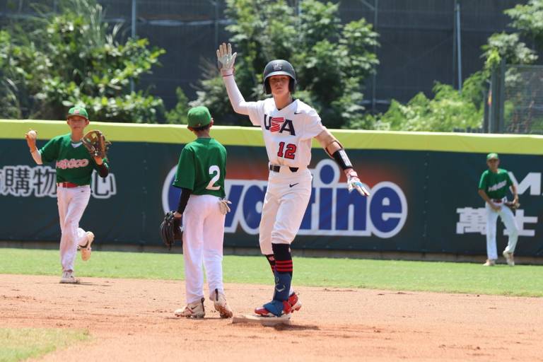México queda tendido ante Estados Unidos en Mundial de Beisbol Sub 12