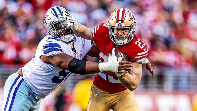 Los San Francisco 49ers buscarán el domingo avanzar al Super Bowl.