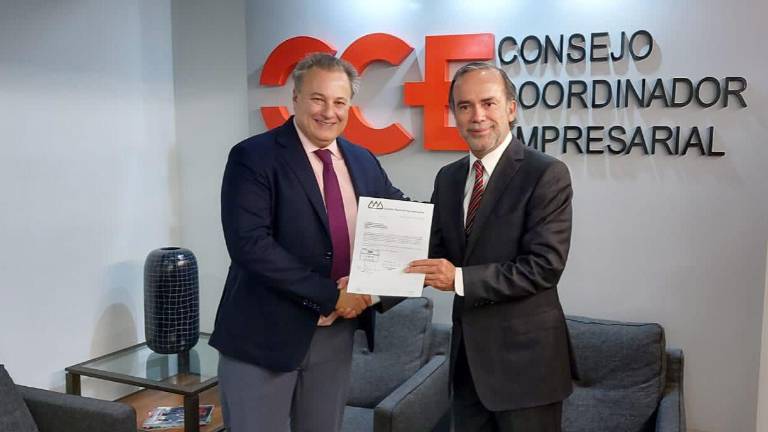 Documento con el que se postula a Bosco de la Vega para presidir el Consejo Coordinador Empresarial.