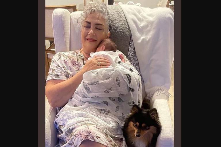 Amanda Miguel posó por primera vez con su nieto Lucca: ‘Es divino tenerlo entre mis brazos’, dice