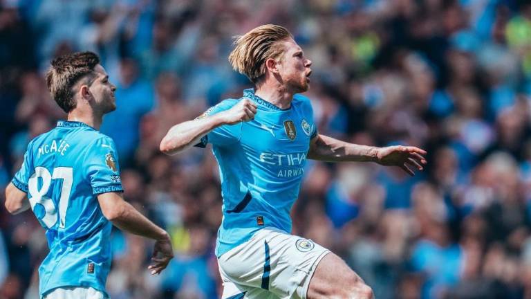 Kevin de Bruyne tuvo un gol y dos asistencias.