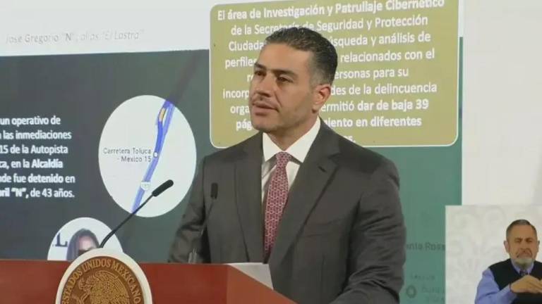 Omar García Harfuch señala que no hay indicios de que el rancho de Teuchitlán haya sido un campo de exterminio.