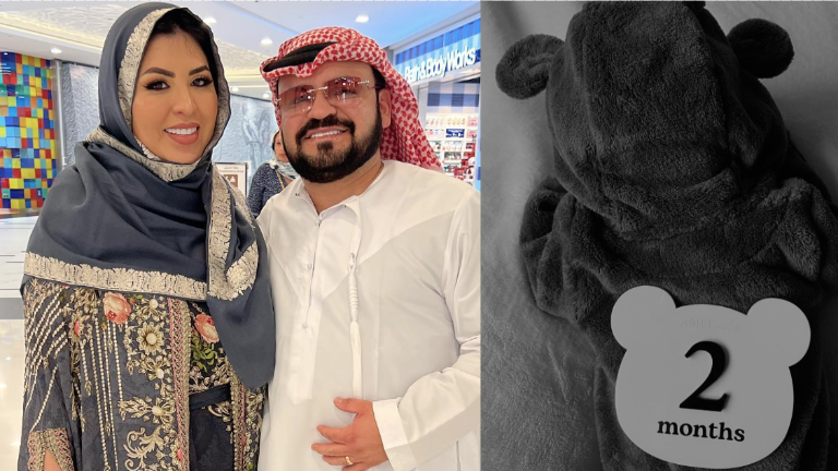 Cristy Nodal y Jaime González disfrutan a su nieto de dos meses.