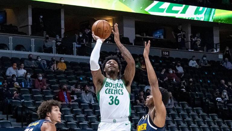 Los Celtics lograron la remontada ante los Nuggets.