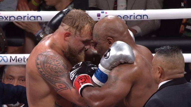 Mike Tyson perdió ante Jake Paul.