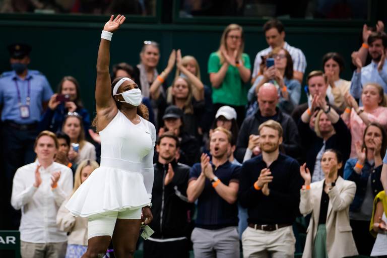 Serena Williams abandona por lesión Wimbledon