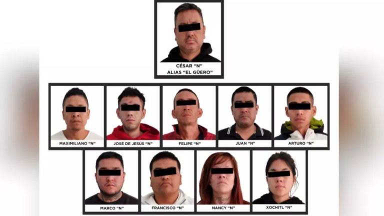 Los detenidos formarían parte de una célula delictiva dedicada a actividades de narcomenudeo y otros delitos de alto impacto.