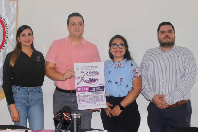 Presentan la Carrera Lazos de Vida, Caminando Junto a Ti