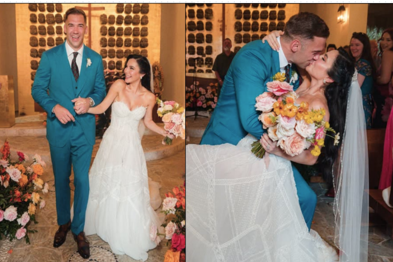 Martha Higareda da el ¡Sí, acepto! a Lewis Homes, la boda fue en Playa del Carmen
