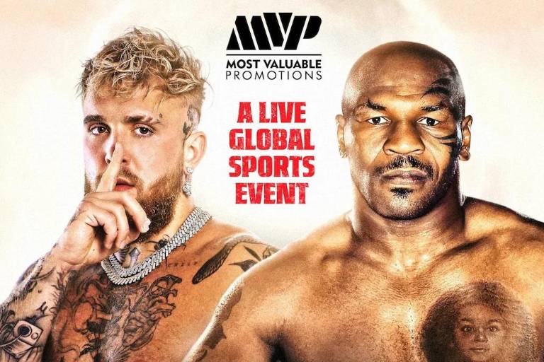 Mike Tyson pospone pelea con Jake Paul por una úlcera