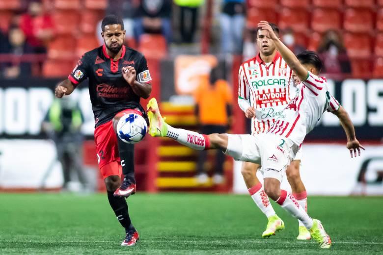 $!Xolos y Necaxa dividen puntos en juego de buenos goles