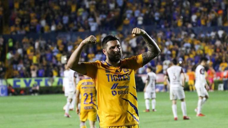 André-Pierre Gignac marca el segundo gol de Tigres.