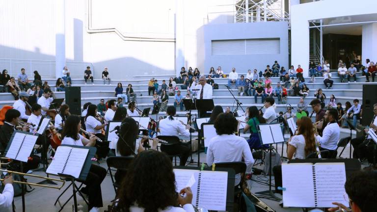 El público disfrutó del concierto.