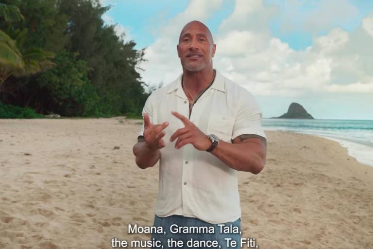 Confirman live-action de ‘Moana’ con Dwayne Johnson
