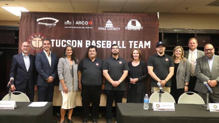 Tucson Baseball Team es presentado oficialmente.