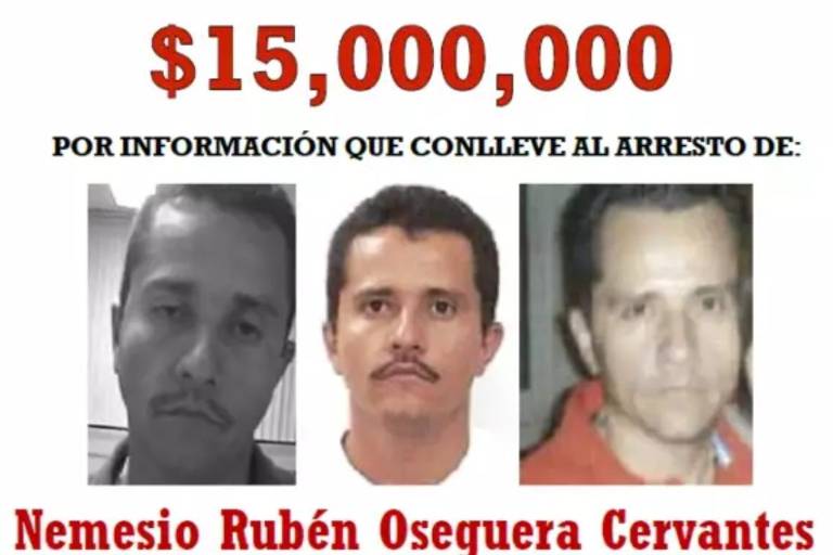 ‘El Mencho’ sufre de insuficiencia renal, confirma García Harfuch