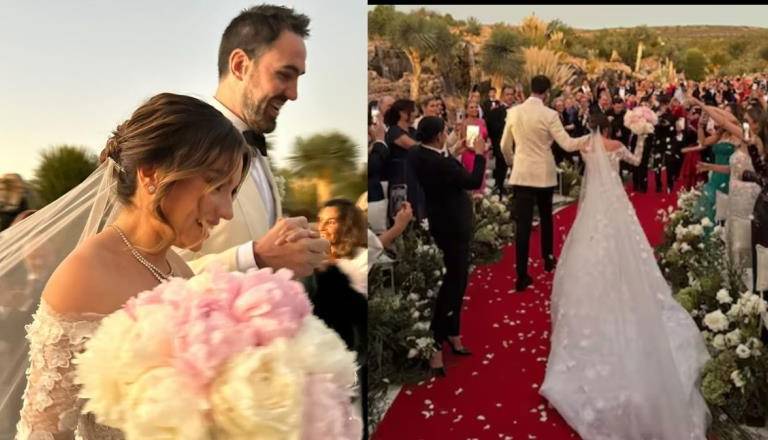 Sofía Castro y Pablo Bernot se casan en una lujosa ceremonia