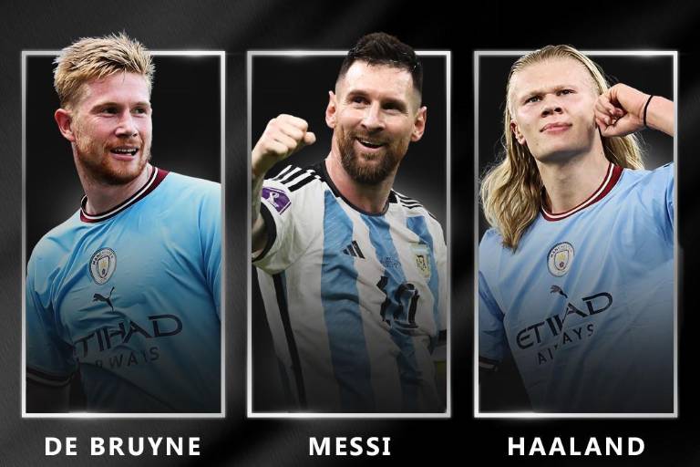Messi, Haaland y De Bruyne, nominados a Jugador del Año de la UEFA