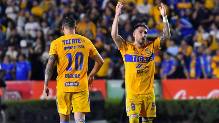 André-Pierre Gignac marca el segundo gol de Tigres.