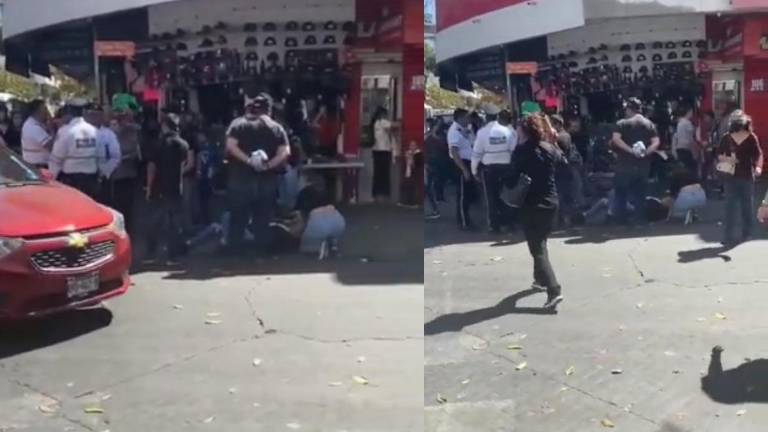 Los hechos se dieron en la esquina de la calle General Ángel Flores y Carrasco, en el Centro de Culiacán.