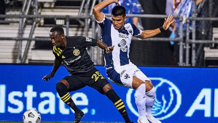 Rayados y Columbus Crew igualan a dos goles.