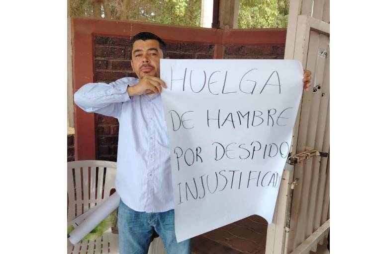 Trabajador de la UAdeO en Guasave inicia huelga de hambre por presunto despido injustificado