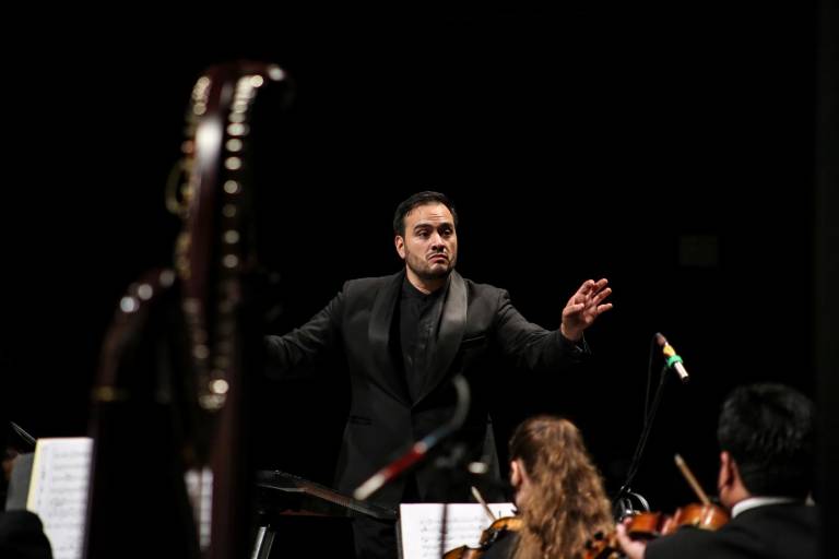 Gian Marco Ciampa y Abel García Ayala comparten su música con la OSSLA