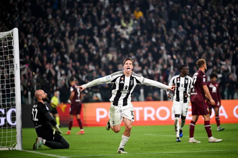 La Juventus domina el Derby della Mole y sigue imbatida ante el Torino