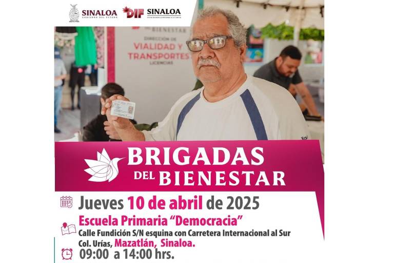DIF Mazatlán llevará la Brigada del Bienestar a la colonia Urías