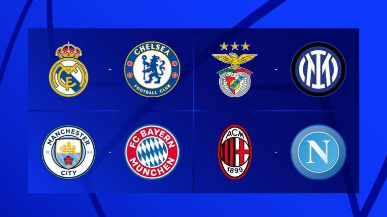 Así quedaron emparejados los duelos tras el sorteo.
