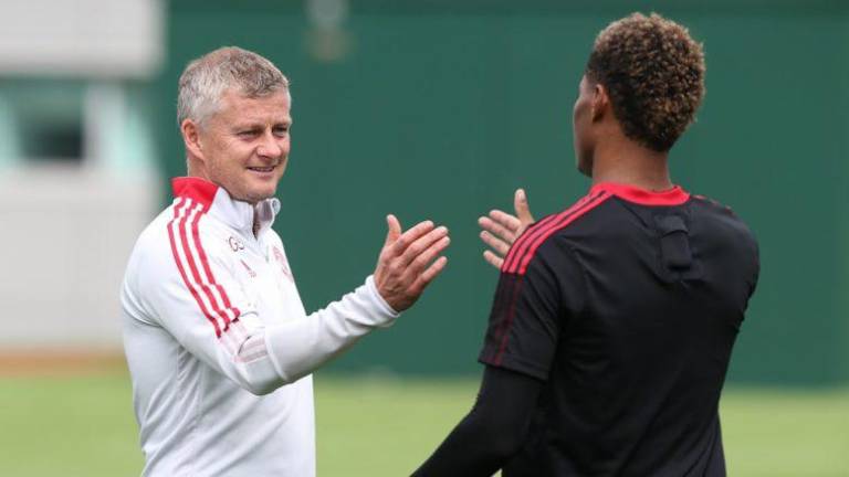 Ole Gunnar Solskjaer sale del equipo.