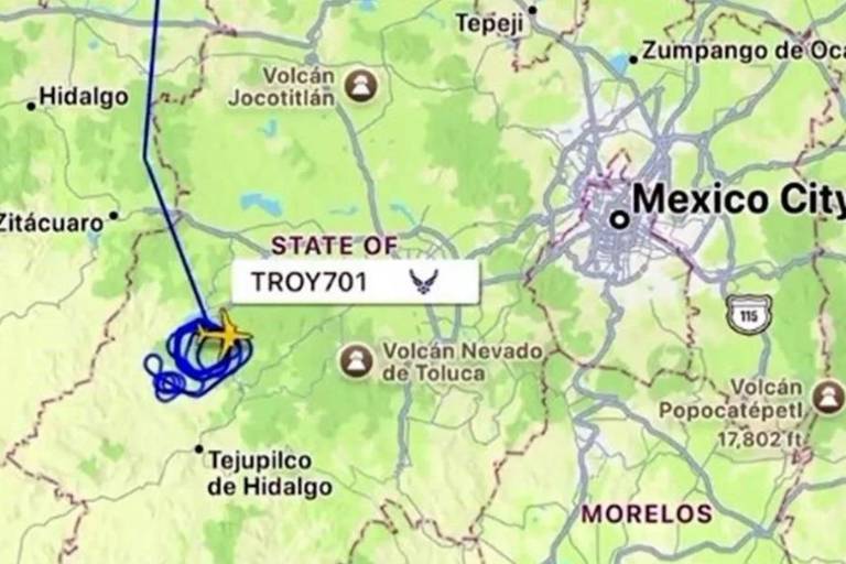 Dron de EU que vuela en Valle de Bravo, no es militar; fue petición de México, asegura Harfuch