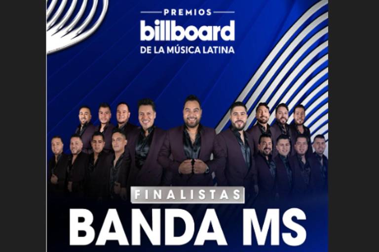 Banda MS es finalista de los premios Billboard de la Música latina