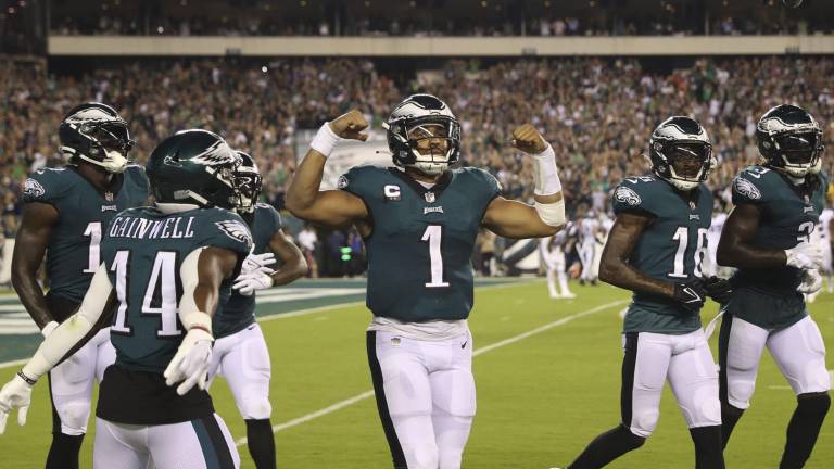 Los Eagles de Filadelfia lograron su segunda victoria de la temporada.