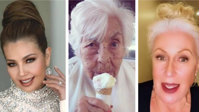 Hospitalizan a abuelita de Laura Zapata y Thalía; piden oraciones y donadores de sangre