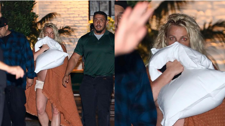 Britney Spears otra vez causando polémica.