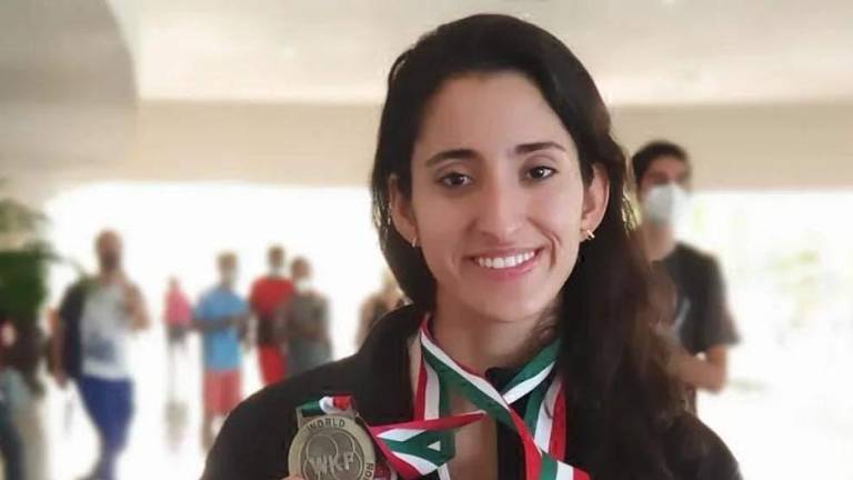 Yamileth Terrazas Quiñónez conquistó dos medallas.