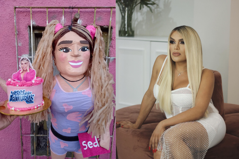 Crean piñata inspirada en Wendy Guevara