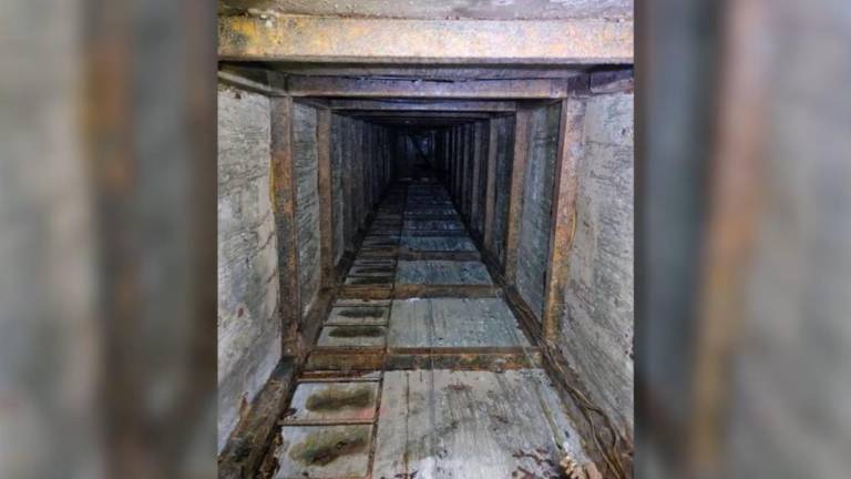 El túnel se extendía más de 300 metros dentro de territorio estadounidense.