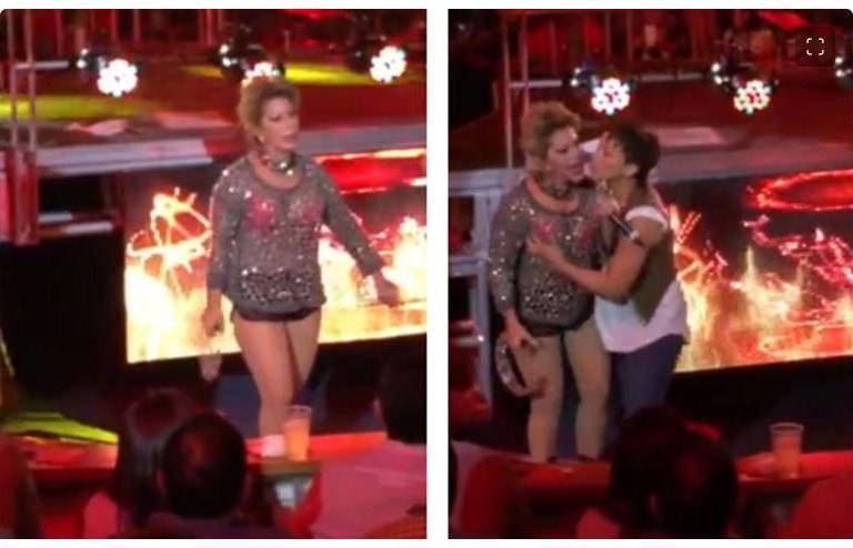 Burla fan seguridad de Alejandra Guzmán y le toca un pecho en pleno concierto