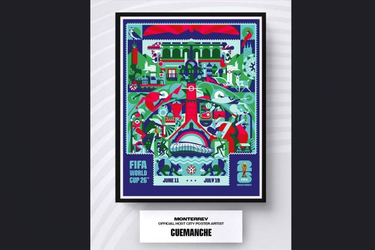 FIFA revela póster oficial de Monterrey para Mundial 2026