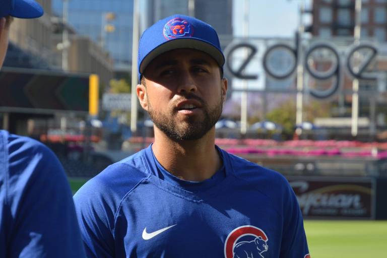 Alfonso Rivas conecta su segundo jonrón del año, pero los Cachorros caen ante los Padres