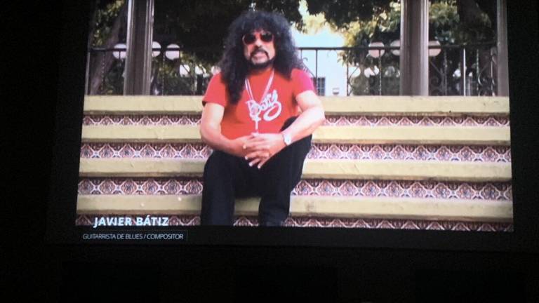 El documental sobre Javier Bátiz, por el realizador Felipe Parra, se proyectó en la Sala Lumière.