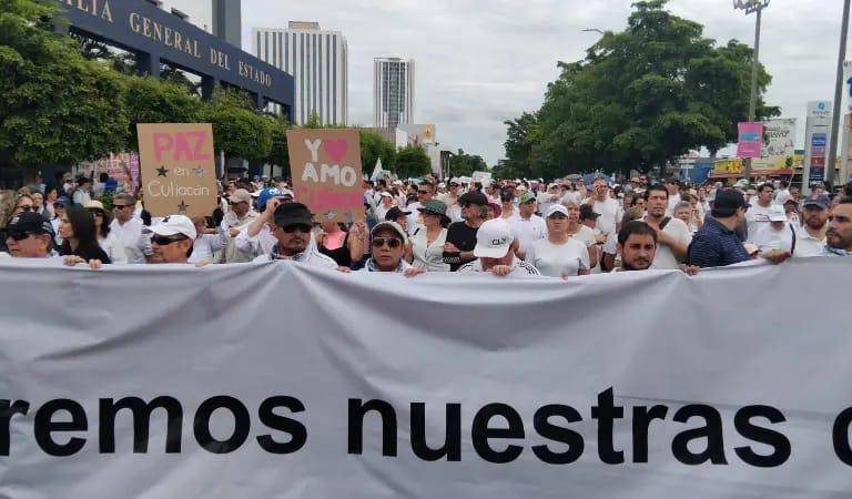 Este domingo, sociedad civil tomará las calles de Culiacán para pedir la paz que perdió hace un año en Sinaloa
