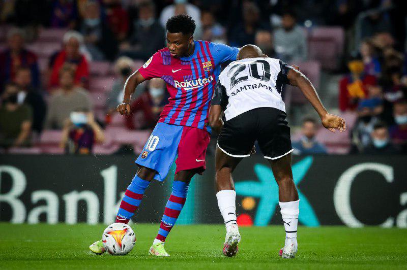 $!Ansu Fati brilla en remontada del Barcelona ante el Valencia