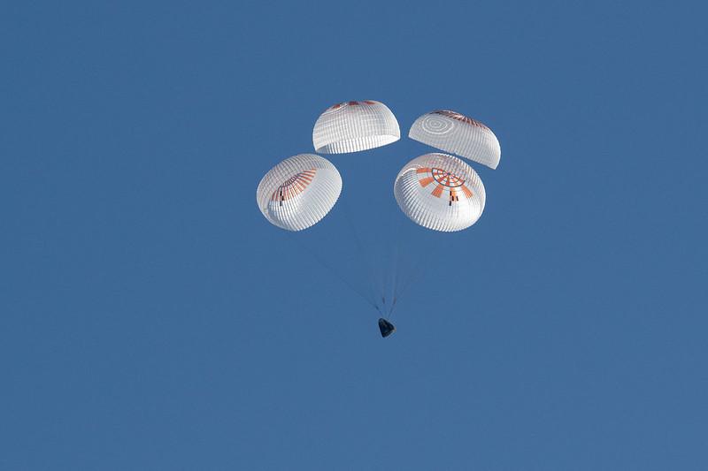 $!Tripulación SpaceX-9 de la NASA regresa a la Tierra tras su misión científica